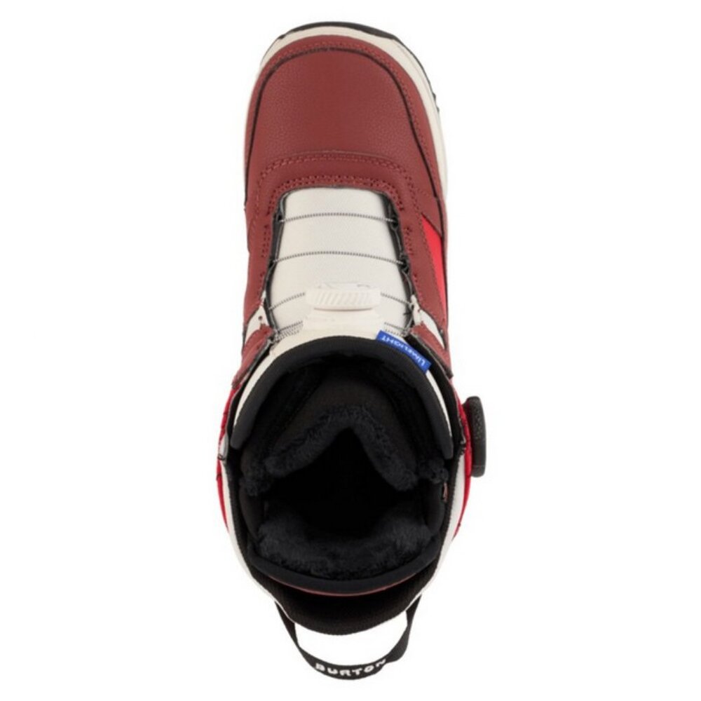 NEW! $330 Burton Limelight Boa Womens Snowboard Boots!  Size 5  RED STOUT WHITE - Picture 3 of 4
